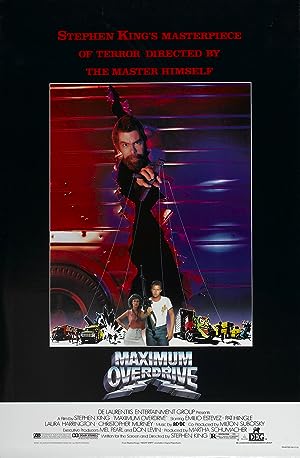 Cover image of the movie Maximum Overdrive (1986)