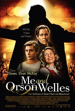 Cover image of the movie Me and Orson Welles (2008)