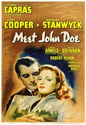 Cover image of the movie Meet John Doe (1941)