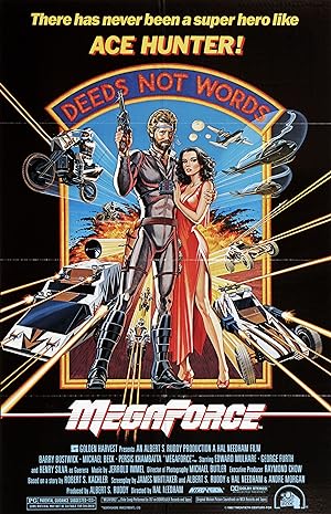 Cover image of the movie Megaforce (1982)