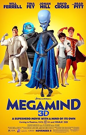 Cover image of the movie Megamind (2010)