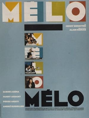 Cover image of the movie Mélo (1986)