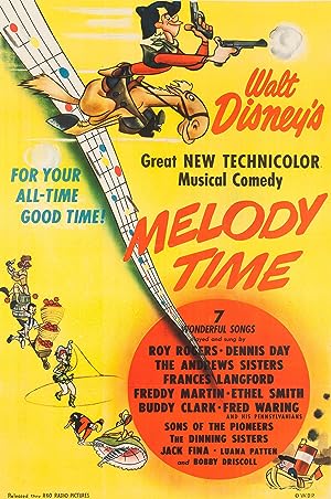 Cover image of the movie Melody Time (1948)