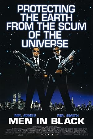 Cover image of the movie Men in Black (1997)