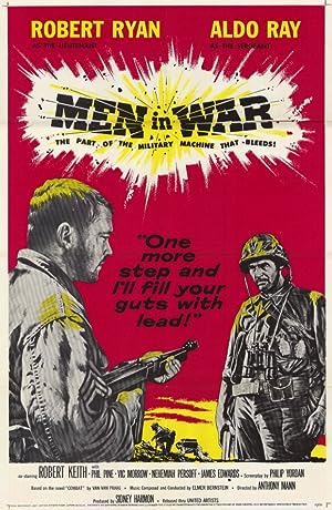 Cover image of the movie Men in War (1957)
