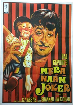 Cover image of the movie Mera Naam Joker (1970)