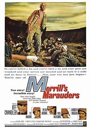 Cover image of the movie Merrill's Marauders (1962)