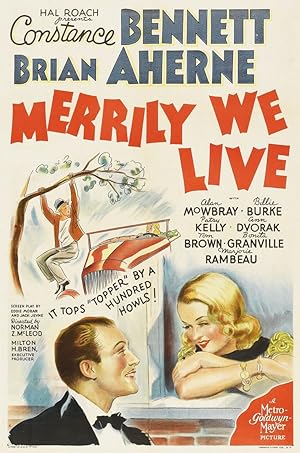 Cover image of the movie Merrily We Live (1938)
