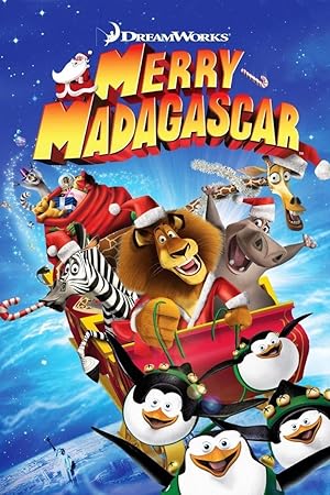 Cover image of the movie Merry Madagascar (2009)