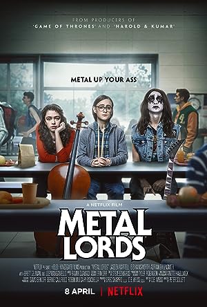 Cover image of the movie Metal Lords (2022)
