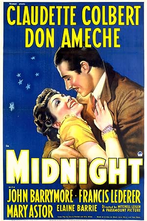 Cover image of the movie Midnight (1939)