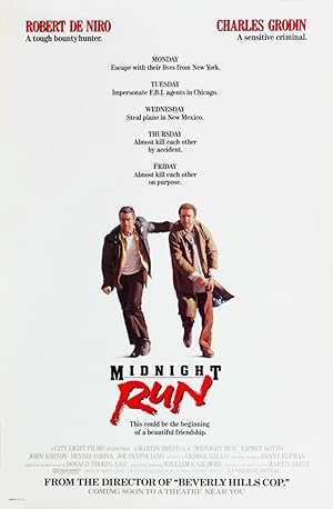 Cover image of the movie Midnight Run (1988)