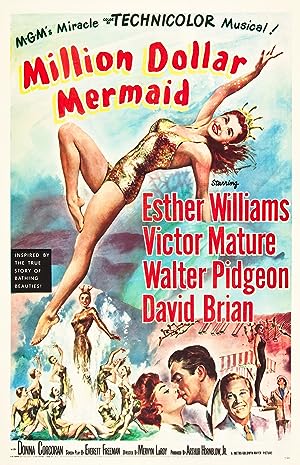 Cover image of the movie Million Dollar Mermaid (1952)