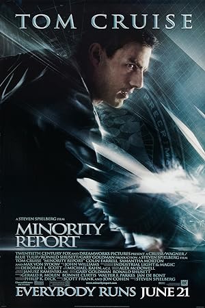 Cover image of the movie Minority Report (2002)