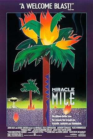 Cover image of the movie Miracle Mile (1988)