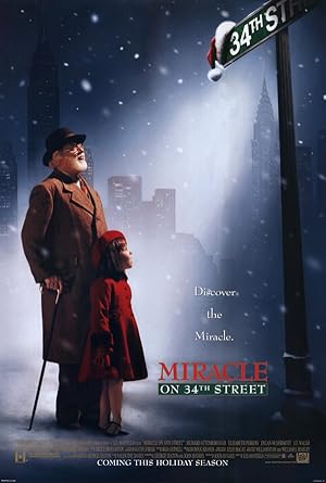 Cover image of the movie Miracle on 34th Street (1994)