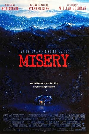 Cover image of the movie Misery (1990)