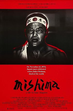 Cover image of the movie Mishima: A Life in Four Chapters (1985)