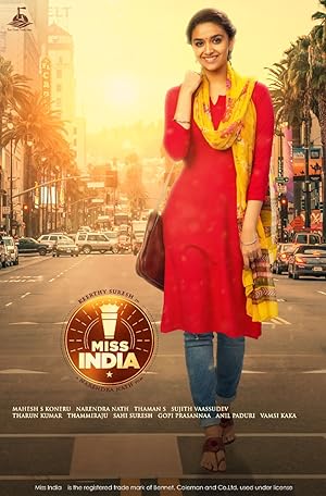 Cover image of the movie Miss India (2020)