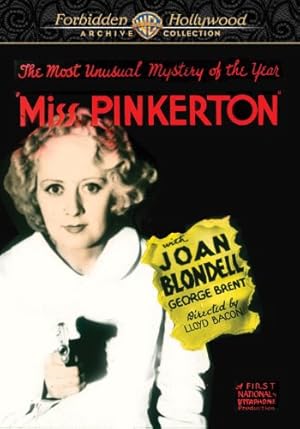 Cover image of the movie Miss Pinkerton (1932)