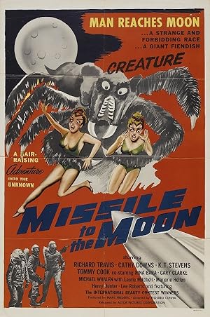 Cover image of the movie Missile to the Moon (1958)