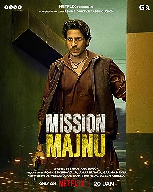 Cover image of the movie Mission Majnu (2023)