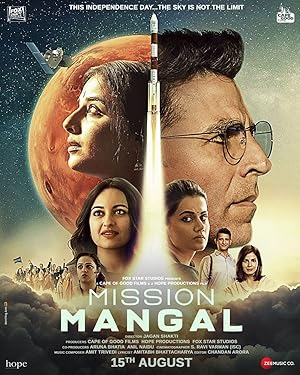 Cover image of the movie Mission Mangal (2019)