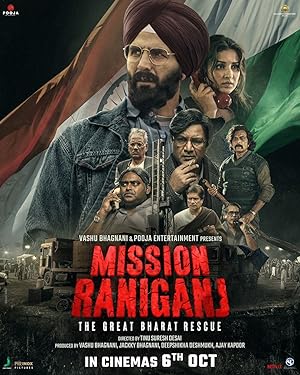 Cover image of the movie Mission Raniganj (2023)