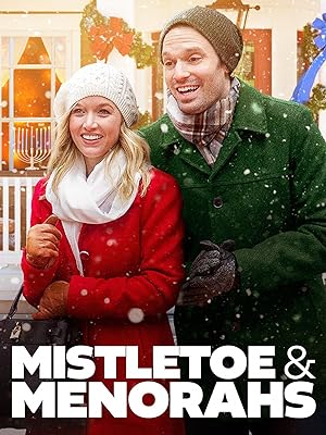 Cover image of the movie Mistletoe & Menorahs (2019)