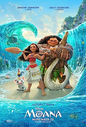 Cover image of the movie Moana (2016)