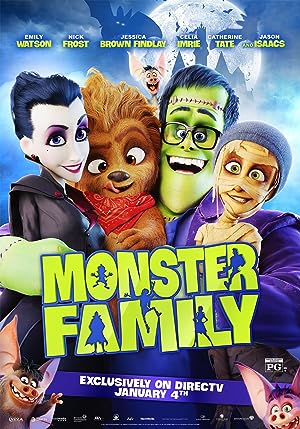 Cover image of the movie Monster Family (2017)