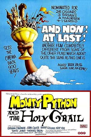 Cover image of the movie Monty Python and the Holy Grail (1975)