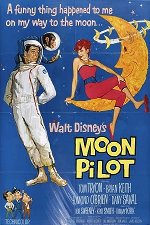 Cover image of the movie Moon Pilot (1962)