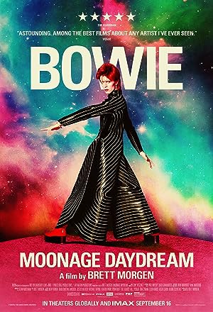 Cover image of the movie Moonage Daydream (2022)
