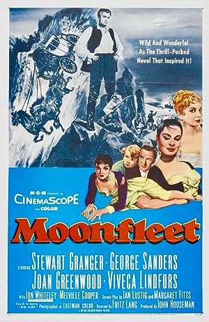 Cover image of the movie Moonfleet (1955)