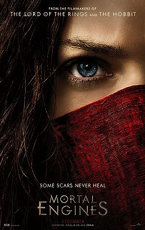 Cover image of the movie Mortal Engines (2018)