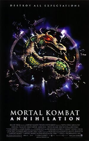 Cover image of the movie Mortal Kombat: Annihilation (1997)
