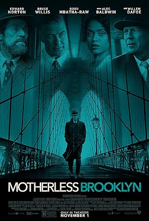 Cover image of the movie Motherless Brooklyn (2019)
