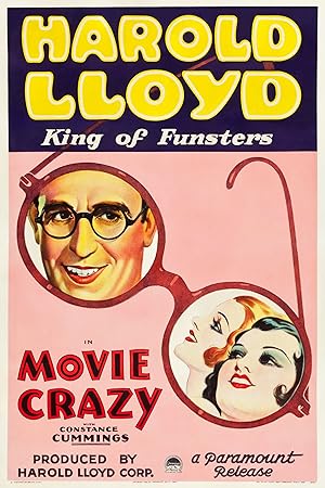 Cover image of the movie Movie Crazy (1932)
