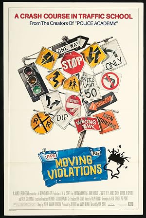 Cover image of the movie Moving Violations (1985)