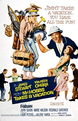 Cover image of the movie Mr. Hobbs Takes a Vacation (1962)
