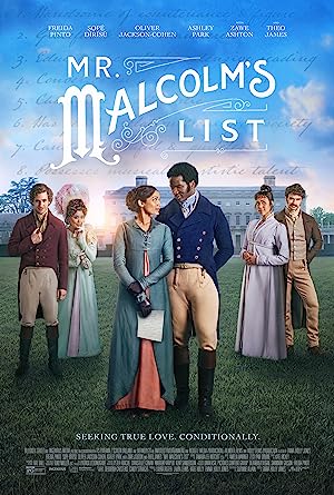 Cover image of the movie Mr. Malcolm's List (2022)