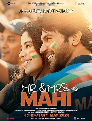 Cover image of the movie Mr. & Mrs. Mahi (2024)