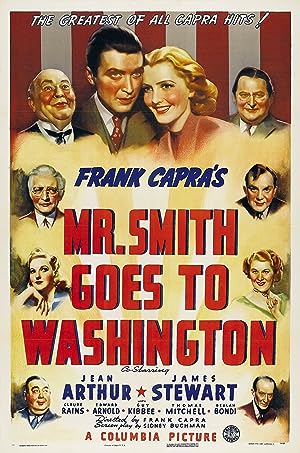 Cover image of the movie Mr. Smith Goes to Washington (1939)