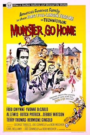 Cover image of the movie Munster, Go Home! (1966)