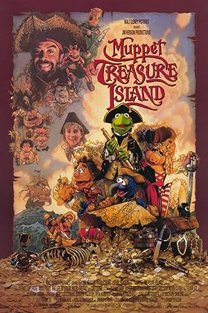 Cover image of the movie Muppet Treasure Island (1996)