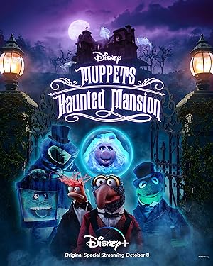 Cover image of the movie Muppets Haunted Mansion (2021)