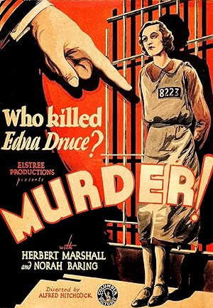 Cover image of the movie Murder! (1930)