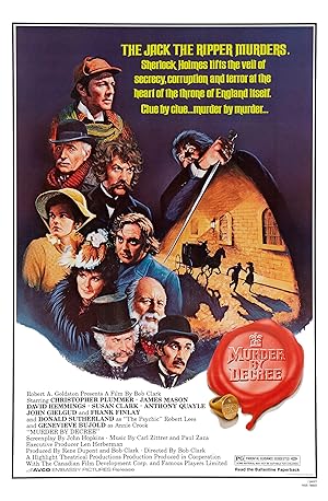 Cover image of the movie Murder by Decree (1979)