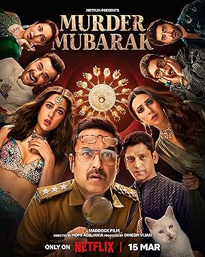 Cover image of the movie Murder Mubarak (2024)